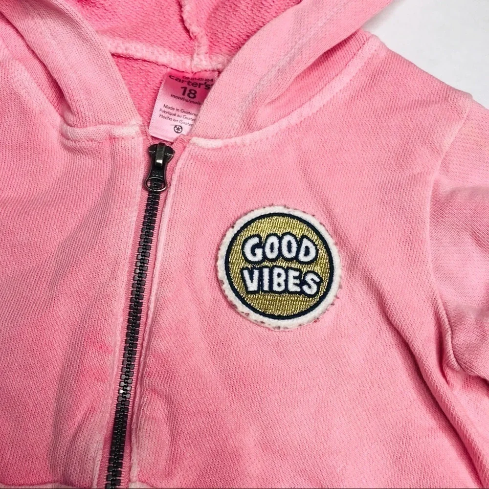 CARTER’S Good Vibes Hoodie